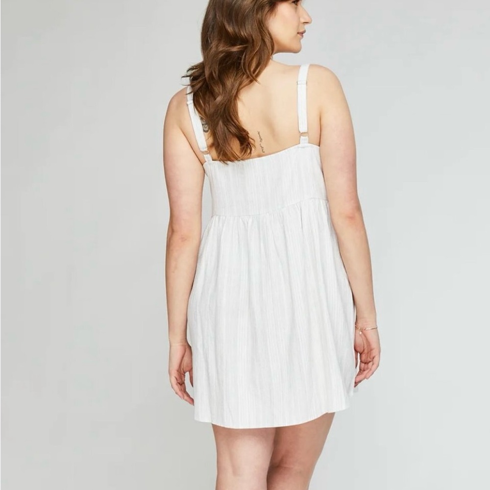 BNWT Gentle Fawn Linen Maui Mini Dress - Picture 4 of 8